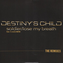 Destiny's Child / T.I. / Lil Wayne Soldier / Lose My Breath (The Remixes) VINYL 12" USED