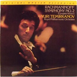 Sergei Vasilyevich Rachmaninoff / The Royal Philharmonic Orchestra / Yuri Temirkanov Symphony No. 2 In E Minor Op. 27 Vinyl LP USED
