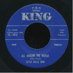 Little Willie John All Around The World / Don't Leave Me Dear USED VINYL 7INCH 45 RPM