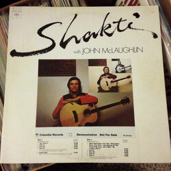 Shakti (2) Shakti With John McLaughlin Vinyl LP USED