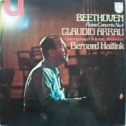 Ludwig van Beethoven / Claudio Arrau / Concertgebouworkest / Bernard Haitink Piano Concerto No. 4 Vinyl LP USED