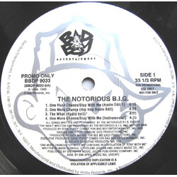 Notorious B.I.G. One More Chance VINYL 12" USED