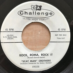 Scatman Crothers Rock, Roma, Rock it /  Take Your Time USED VINYL 7INCH 45 RPM SINGLE PROMO