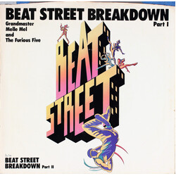 Grandmaster Melle Mel & The Furious Five Beat Street Breakdown USED VINYL 7INCH 45 RPM PROMO STEREO