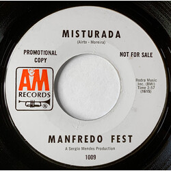 Manfredo Fest Misturada / O Ovo (The Egg) USED VINYL 7INCH PROMO STYRENE