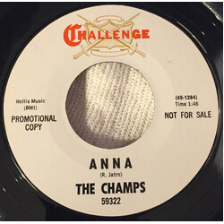 The Champs Anna / Buckaroo USED VINYL 7INCH 45 RPM PROMO