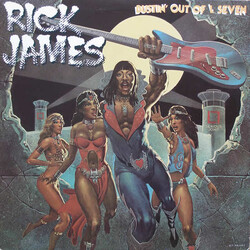 Rick James Bustin' Out Of L Seven Vinyl LP USED