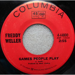 Freddy Weller Games People Play / Home USED VINYL 7INCH 45 RPM SINGLE STYRENE