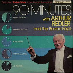 Arthur Fiedler 90 Minutes With Arthur Fiedler And The Boston Pops Vinyl LP USED