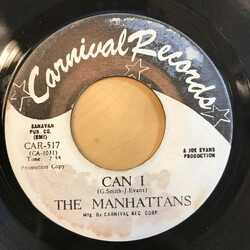 Manhattans Can I? / That New Girl USED VINYL 7INCH 45 RPM SINGLE PROMO