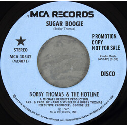 Bobby Thomas (3) / The Hotline Sugar Boogie USED VINYL 7INCH 45 RPM PROMO STEREO