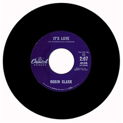 Robin Clark (7) It's Love USED VINYL 45 RPM 7INCH
