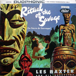 Les Baxter & His Orchestra Ritual Of The Savage (Le Sacre Du Sauvage) Vinyl LP USED