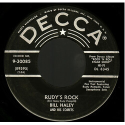 Bill Haley And His Comets Rudy's Rock / Blue Comet Blues VINYL 7" USED