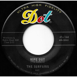 The Surfaris Wipe Out / Surfer Joe USED VINYL 7INCH 45 RPM REISSUE