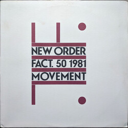 New Order Movement Vinyl LP USED