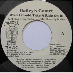 Dean Martian And The Heavenly Bodies Halley's Comet (Wish I Could Take A Ride On It!) USED VINYL 7INCH 45 RPM