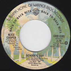 Alice Cooper School's Out / Elected USED VINYL 7"