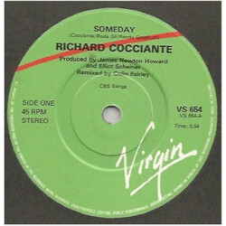 Riccardo Cocciante Someday USED VINYL 7INCH 45 RPM SINGLE