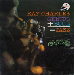 Ray Charles Genius + Soul = Jazz Vinyl LP USED