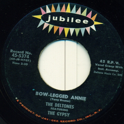 The Deltones (9) / The Gypsy Bow-Legged Annie Vinyl 7" USED