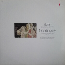 Georges Bizet / Pyotr Ilyich Tchaikovsky / The Royal Philharmonic Orchestra / Charles Munch Symphony No. 1 In C / Francesca Da Rimini, Op.32 Vinyl LP 