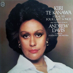 Kiri Te Kanawa / Andrew Davis / The London Symphony Orchestra / Richard Strauss Four Last Songs / Orchestral Songs Vinyl LP USED