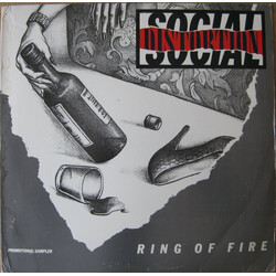 Social Distortion Ring Of Fire USED VINYL 12INCH PROMO SAMPLER