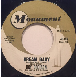 Roy Orbison Dream Baby (How Long Must I Dream) USED VINYL 7INCH 45 RPM
