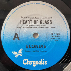 Blondie Heart Of Glass USED VINYL 7INCH SINGLE 45 RPM