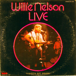 Willie Nelson Willie Nelson Live Vinyl LP USED
