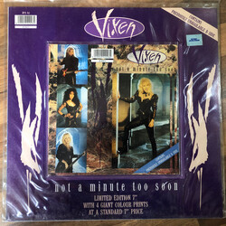 Vixen (2) Not A Minute Too Soon USED VINYL 7INCH 45 RPM SINGLE