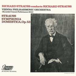 Richard Strauss / Wiener Philharmoniker Richard Strauss Conducts Richard Strauss (Symphonia Domestica, Op. 53) Vinyl LP USED