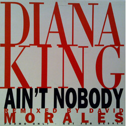 Diana King Ain't Nobody USED VINYL 12INCH 45 RPM PROMO