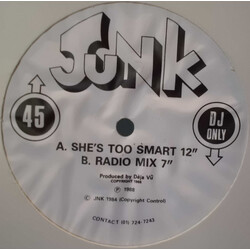 Junk She's Too Smart USED VINYL 12INCH 45 RPM PROMO