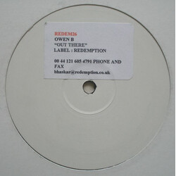 Owen B Out There / Out Of Control USED VINYL 12INCH WHITE LABEL