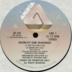 Haircut One Hundred Get Clipped! USED VINYL 12INCH 33 S RPM EP PROMO STEREO