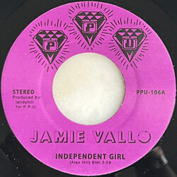 Jamie Vallo Independent Girl USED VINYL 7INCH