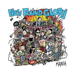 New Found Glory Mania USED VINYL 12INCH 45 RPM SINGLE SIDED EP RECORD STORE DAY ETCHED LIMITED EDITION