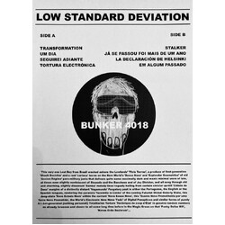 Low Standard Deviation Bunker 4018 USED VINYL 12INCH WHITE LABEL