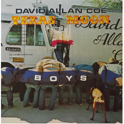 David Allan Coe Texas Moon Vinyl LP USED