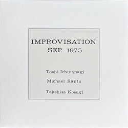 Toshi Ichiyanagi / Michael Ranta / Takehisa Kosugi Improvisation Sep. 1975 Vinyl LP USED