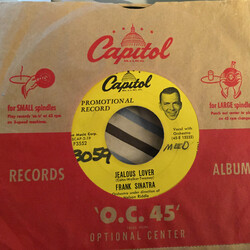 Frank Sinatra Jealous Lover Vinyl 7" USED