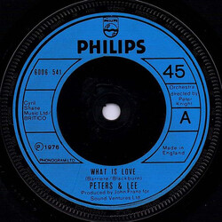 Peters & Lee What Is Love USED VINYL 7INCH 45 RPM