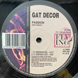 Gat Decor Passion USED VINYL 12INCH 33 S RPM