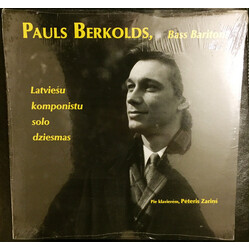 Pauls Berkolds Latviešu Komponistu Solo Dziesmas Vinyl LP USED