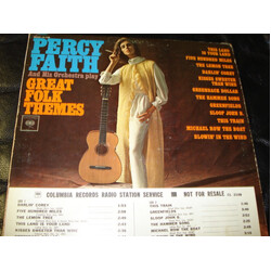 Percy Faith & His Orchestra Percy Faith And His Orchestra Play Great Folk Themes Vinyl LP USED