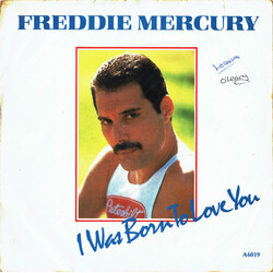 Freddie Mercury I Was Born To Love You Vinyl USED