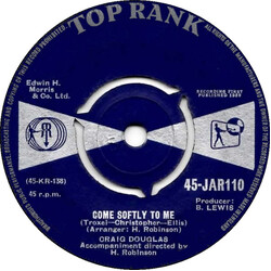Craig Douglas (2) Come Softly To Me USED VINYL 7INCH 45 RPM SINGLE