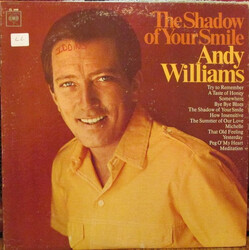 Andy Williams The Shadow Of Your Smile Vinyl LP USED